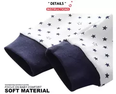 9 pçs/lote unissex recém-nascido bodysuits + calças conjuntos de roupas