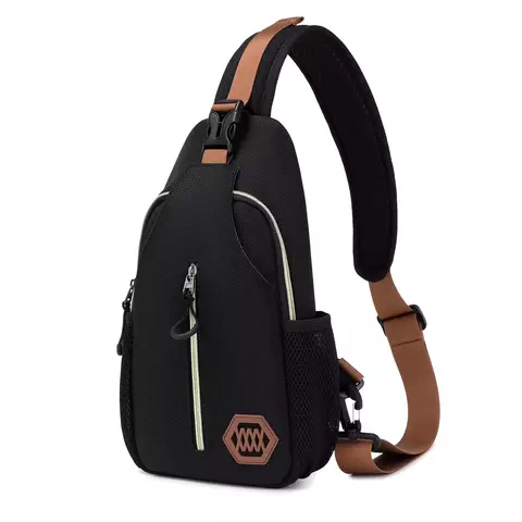 Bolsa de peito ajustável masculina, bolsa de ombro impermeável e portátil e disargner moderno - comprar online