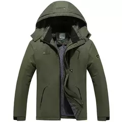 Outono inverno masculino blusão impermeável e quente ao ar livre caminhada e p na internet