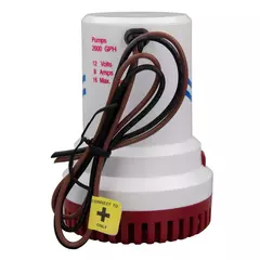 Bomba de água submersível para barco marinho, bomba de esgoto não automática