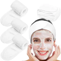 Imagem do Toalha macia acessórios para o cabelo meninas headbands para lavagem do rosto b