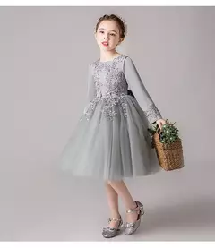 Imagem do Meninas jovens casamento princesa elegante festa formal outono natal aniversári