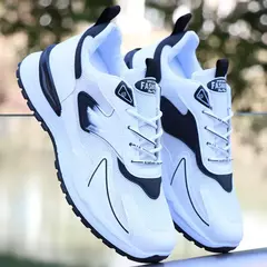 2025 sapatos casuais masculinos moda respirável esportes resistentes ao desgast na internet