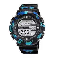 YIKAZE Relógio Esportivo Masculino Multifuncional LED Relógio Digital Grande M na internet