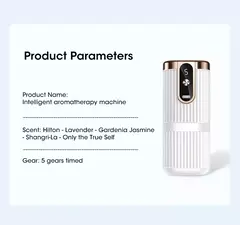 Máquina de aromaterapia inteligente mini carregamento usb casa difusor de óleo - Show Drop