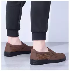 Imagem do 2023 verão venda quente tênis masculino moda casual sapatos de caminhada respi