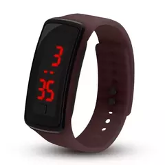 Moda Relógio Esportivo infantil Relógio Digital Led À Prova D &#39;Águ