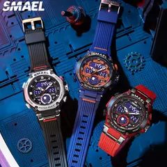 SMAEL 8069 SMAEL Astro Alloy Multi funcional Relógio de estudante para esportes na internet