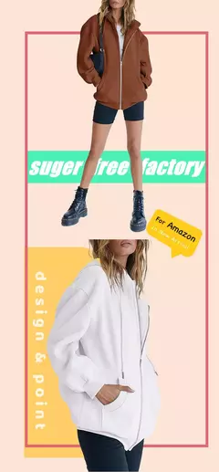 Harajuku moda sólida feminina zíper solto pulôver 2024 streetwear y2k feminin