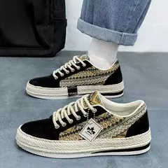 Sapatos masculinos leves tênis masculino verão novos sapatos de sulfeto rendas