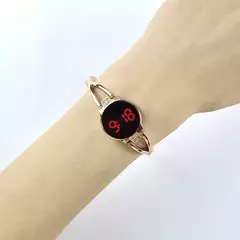 Relógio de moda led para mulheres tela sensível ao toque senhoras tempo banda - Show Drop