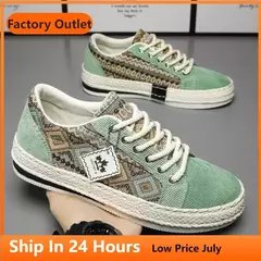 Imagem do Sapatos masculinos leves tênis masculino verão novos sapatos de sulfeto rendas