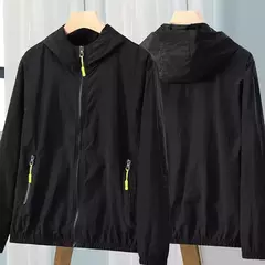 Jaqueta de sol masculina e feminina, à prova d&#39;água, secagem rápida, cort
