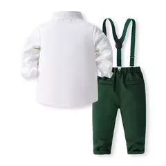 Imagem do Conjuntos de roupas para bebês, roupas recém-nascidas, tops de manga comprida,