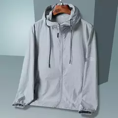 Jaqueta com capuz UV para homens e mulheres, proteção solar impermeável, roup - comprar online