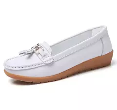 Imagem do Sapatos femininos enfermeira mocassins sapatos clássicos apartamentos zapatos m