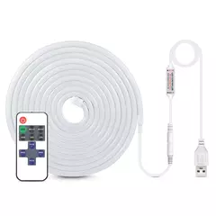 1m 2m 3m regulável led sob luzes do armário usb 5v tira de néon seu abiente mais aconchegante
