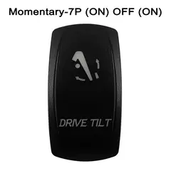Barra de luz LED para carro e barco Carling, Amber Rocker Switch, momentâneo, t na internet