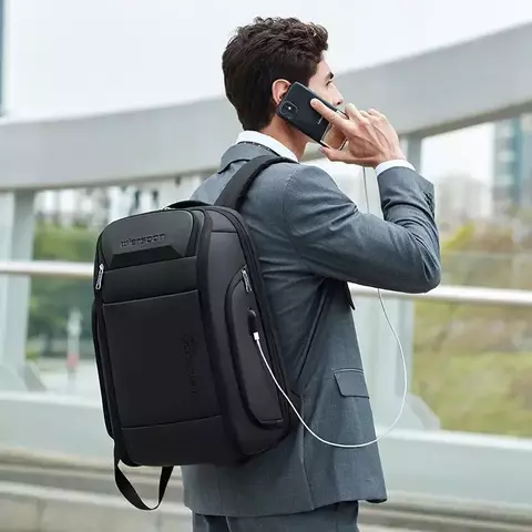 Wiersoon mochila de negócios para homens mochila à prova d'água grande capacidade - comprar online