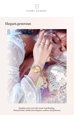 Curren relógio de luxo para mulher alta qualidade diamante com requinte para senhoras relógio luxuoso - loja online