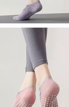 Meias esportivas de silicone ultrafinas para mulheres, meia de barco atualizada, - Show Drop