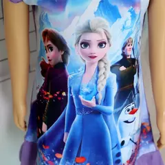 Sereia anna elsa vestido meninas camisola roupas dos desenhos animados pijamas - loja online