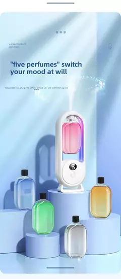 Difusor de aromaterapia inteligente, spray automático, ambientador, casa, quart na internet