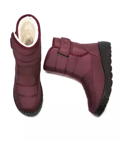 Botas femininas 2024 sapatos de inverno mulher botas de neve à prova dwaterproo - loja online