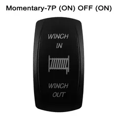 Barra de luz LED para carro e barco Carling, Amber Rocker Switch, momentâneo, t - loja online