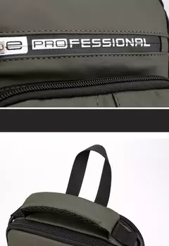 Homens de náilon mochila peito pacote ombro com porta carregamento usb viagem m - loja online