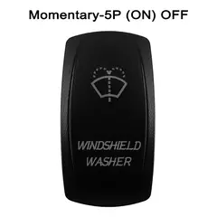 Barra de luz LED para carro e barco Carling, Amber Rocker Switch, momentâneo, t - Show Drop