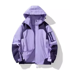 Imagem do 2025 novo ao ar livre hardshell masculino e feminino combinando com capuz à pro
