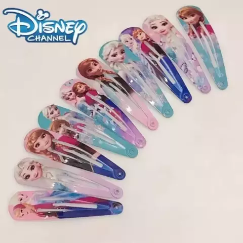 10 pçs congelado elsa grampo de cabelo das crianças bonito disney acessórios - comprar online