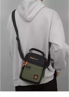 Novo masculino crossbody sling saco de ombro mensageiro oxford à prova água mu - loja online