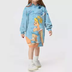 Imagem do Novas meninas camisola vestido dos desenhos animados festa jogar disney sereia i