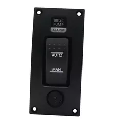 Painel de interruptor de bomba de esgoto de 3 vias, desligamento automático man - Show Drop