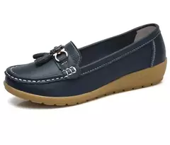 Sapatos femininos enfermeira mocassins sapatos clássicos apartamentos zapatos m - Show Drop