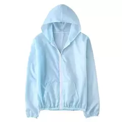 Casaco protetor solar verão feminino jaqueta de proteção solar anti-uv rápid