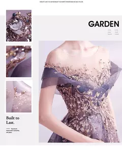 Vestidos de noite femininos de luxo vestidos roxos reunião anual aniversário e casamento na internet