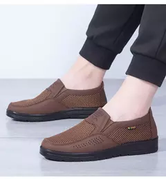2023 verão venda quente tênis masculino moda casual sapatos de caminhada respi - comprar online