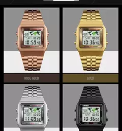 SKMEI-Relógio Digital Masculino Impermeável, 1338, Relógio Despertador, 3Bar, - comprar online