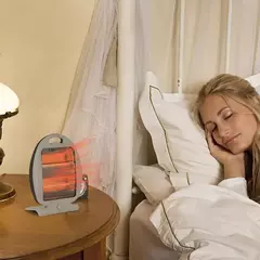 Aquecedor de mesa pequeno aquecedor interno aquecedor elétrico de escritório a - comprar online