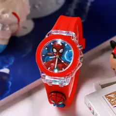 Disney-Relógios Infantis Mickey, Relógio de Pulso em Silicone, Princesa Elsa, na internet