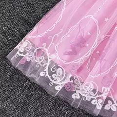 2024 novo 2-9y vestido de princesa disny meninas vestido primavera veraõ crianças - Show Drop