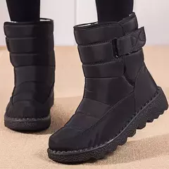 Botas femininas 2024 sapatos de inverno mulher botas de neve à prova dwaterproo