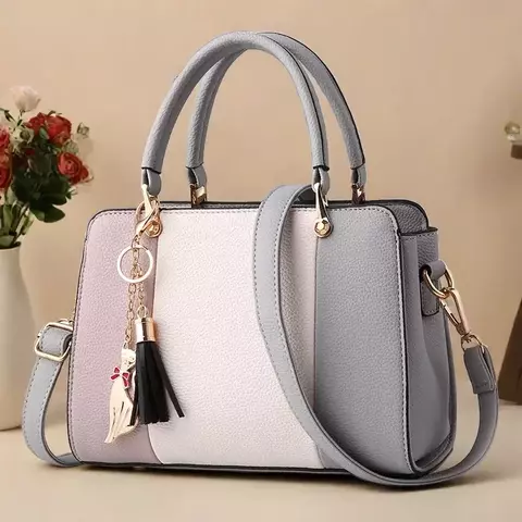 Nova bolsa de ombro feminina designer de luxo