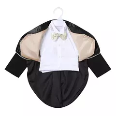Bebê menino define roupa de batismo crianças festa de aniversário de casament - Show Drop