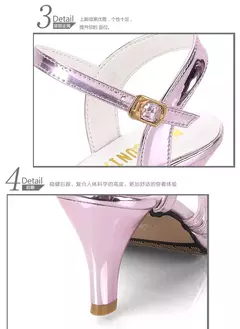 Imagem do Sandálias femininas 2024 sapatos de verão mulher vestido sapatos bling sapatos