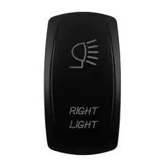 Imagem do Barra de luz LED para carro e barco Carling, Amber Rocker Switch, momentâneo, t