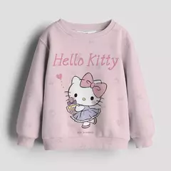 Bonito Kuromi e Melody Cartoon Anime Periféricos moletons Meninos e Meninas Suéter Pulôver de Pescoço Redondo na Primavera e no Outono - loja online